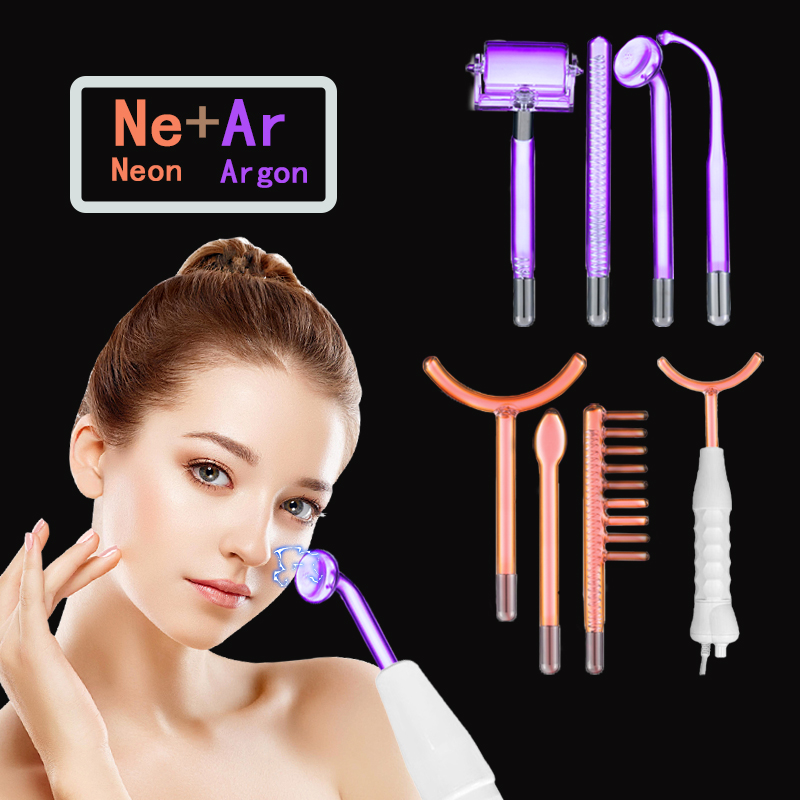 High Frequency Wand Facial Machine Neon - ApparGagHigh-Machine qualifiée ale anti-âge pour cheveux,
