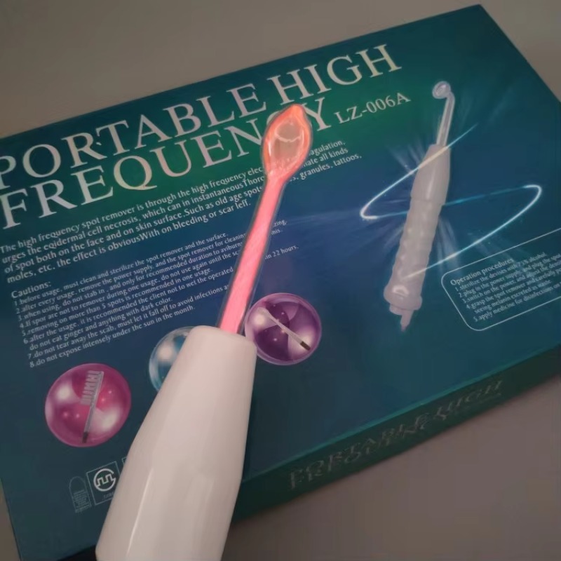 High Frequency Wand Facial Machine Neon - Appareil de beauté facial à électrothérapie