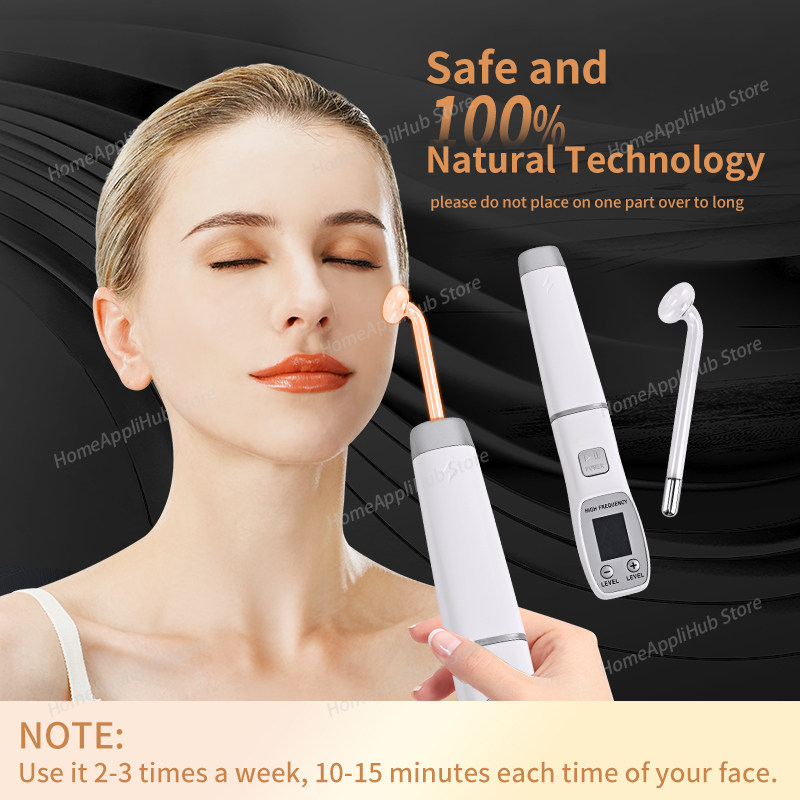 High Frequency Wand Facial Machine Neon - Darsonval – Machine faciale Portable haute