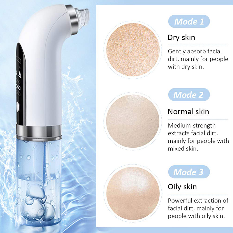 Blackhead Remover Vacuum Suction - Appareil portatif de nettoyage en profondeur