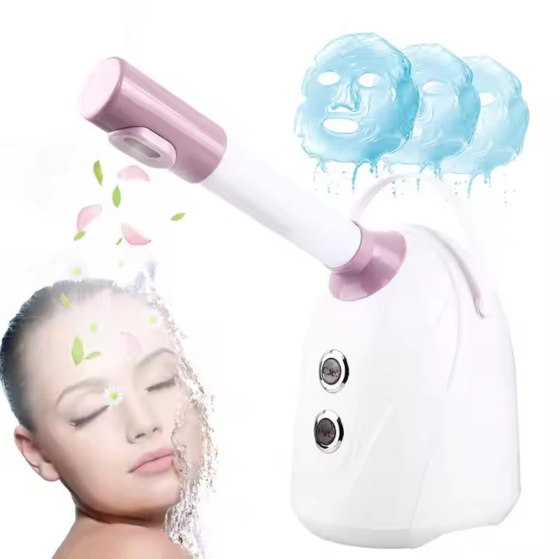 Facial Steamer Nano Ionic Hot Mist - Appareil de soin du visage à