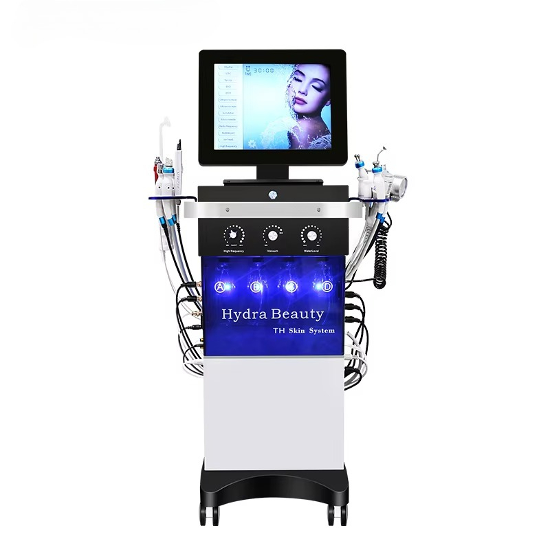 Hydra Dermabrasion Aqua Peel Machine - Appareil de salon 14 en 1