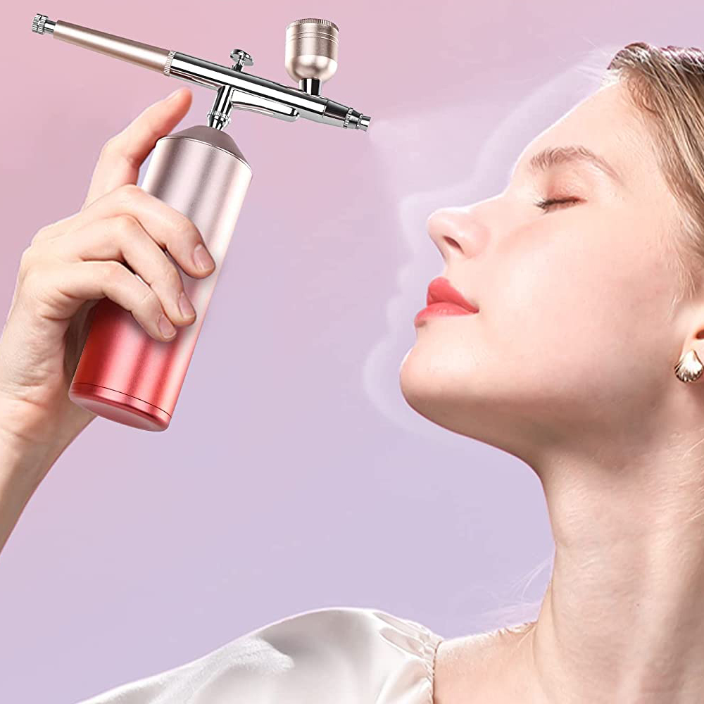 Oxygen Spray Gun Facial Injector - AOKO-Kit de compresseur d'air d'injecteur d'oxygène,
