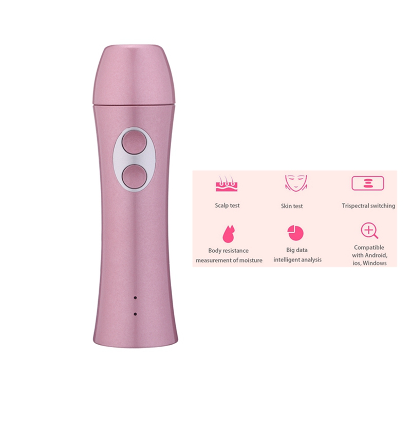 Détecteur intelligent de cuir  - Skin Moisture Analyzer Digital Detector avis et prix