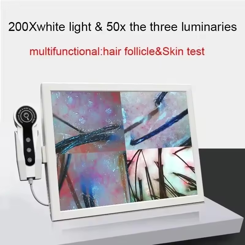 Analyseur de peau numérique HD - Skin Moisture Analyzer Digital Detector avis et prix
