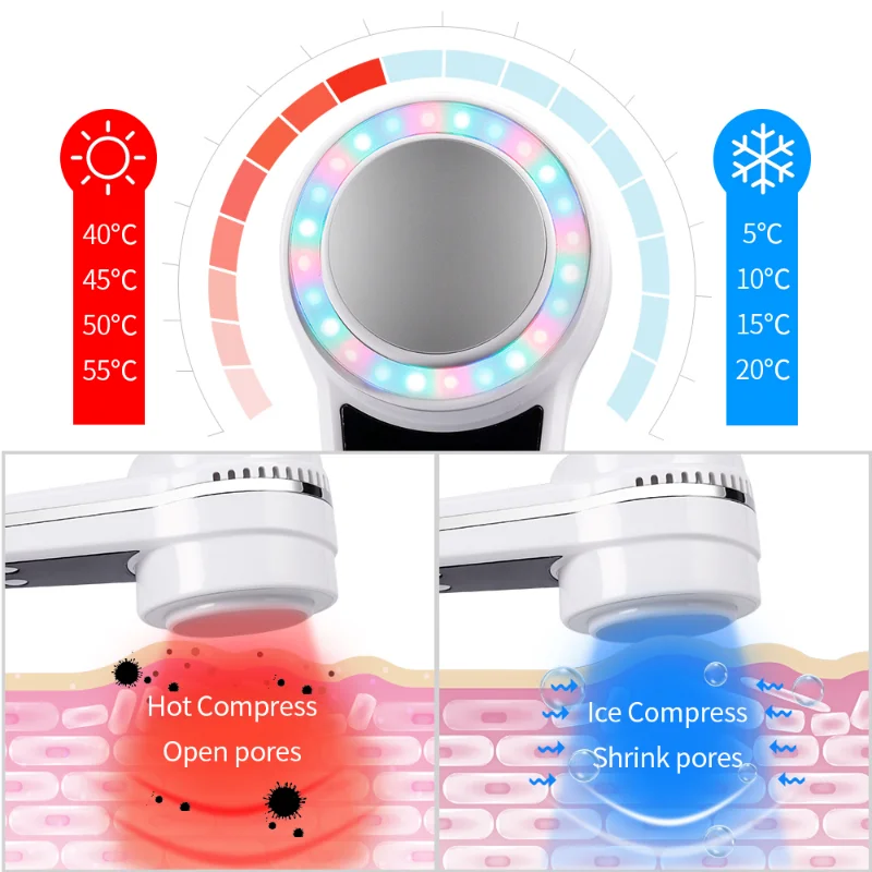 Ohio eur à Compression avec Ma - Cold Warm Hammer Facial Machine avis et prix