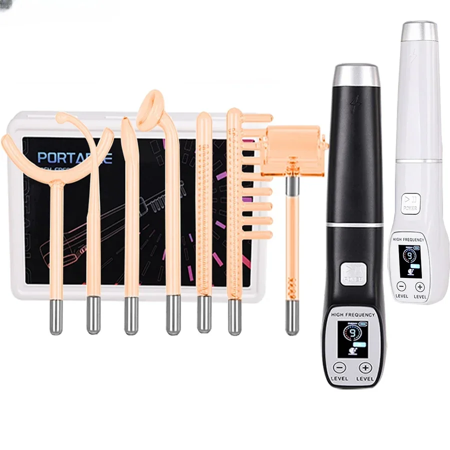 Machine de massage du visage à - High Frequency Wand Facial Machine Neon avis et prix