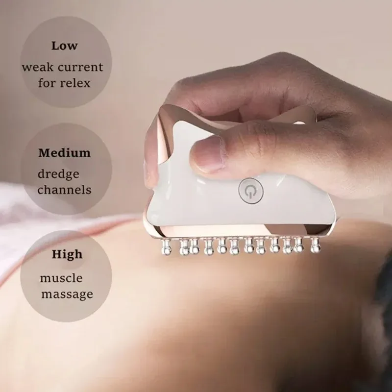 Masseur électrique personnalis - Microcurrent Face Massager Gua Sha avis et prix