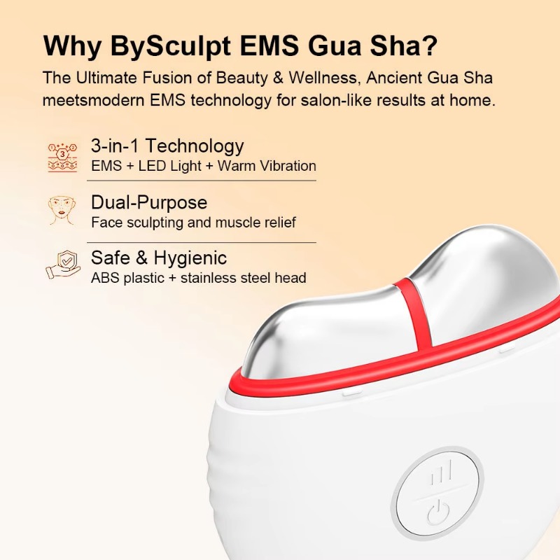 Planche chauffante électrique  - Microcurrent Face Massager Gua Sha avis et prix