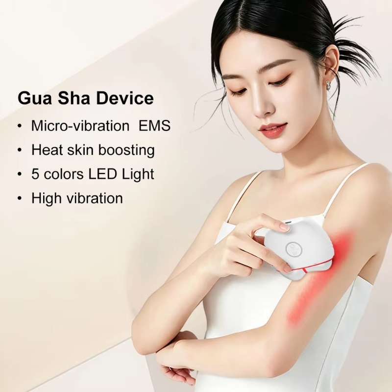 Planche chauffante électrique  - Microcurrent Face Massager Gua Sha avis et prix