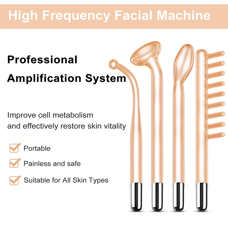 Nouveau Orange haute fréquence - High Frequency Wand Facial Machine Neon avis et prix