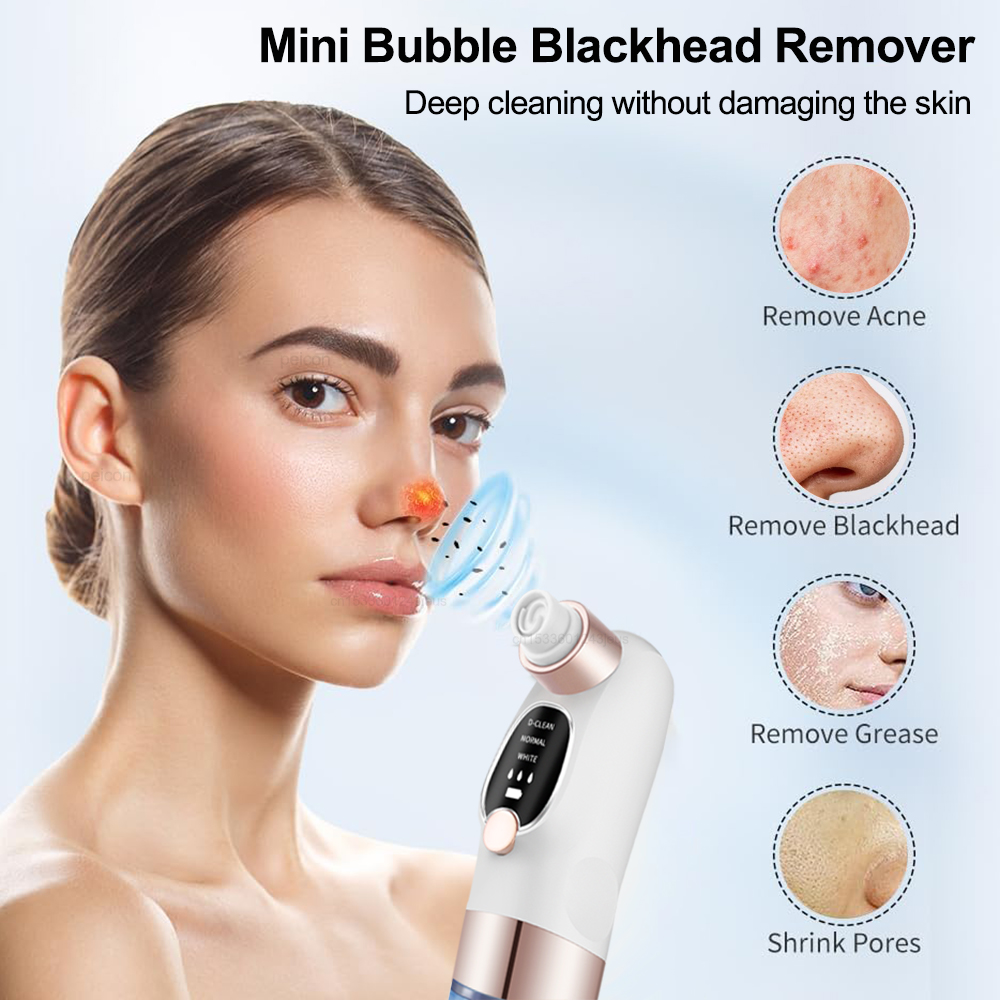 Aspirateur électrique pour poi - Blackhead Remover Vacuum Suction avis et prix