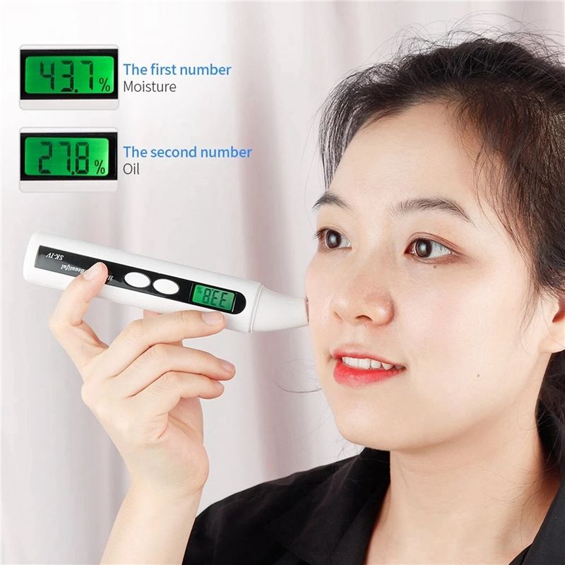 Détecteur de peau numérique po - Skin Moisture Analyzer Digital Detector avis et prix