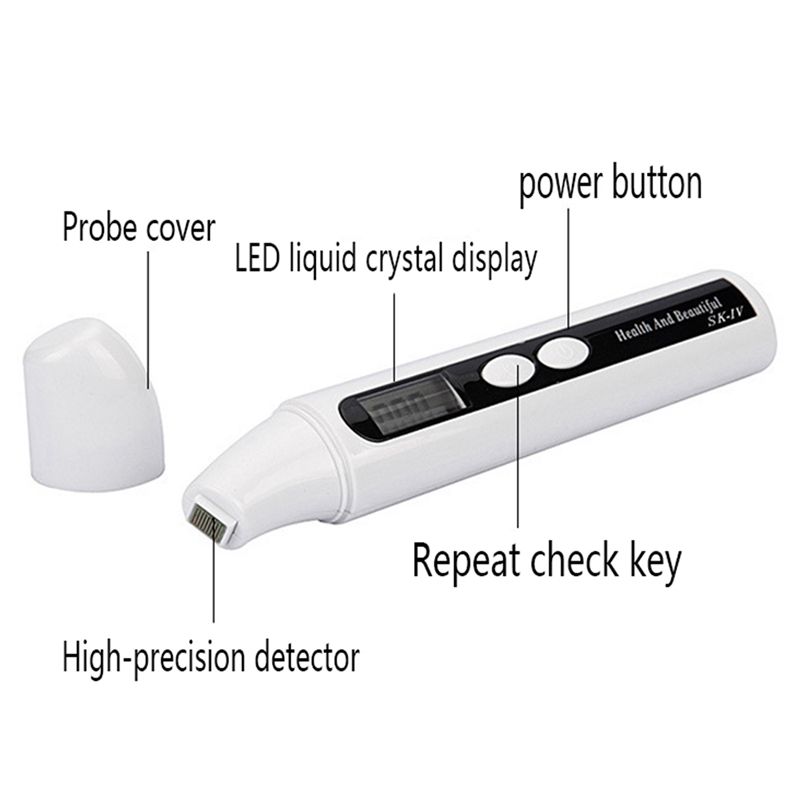 Détecteur de peau numérique po - Skin Moisture Analyzer Digital Detector avis et prix