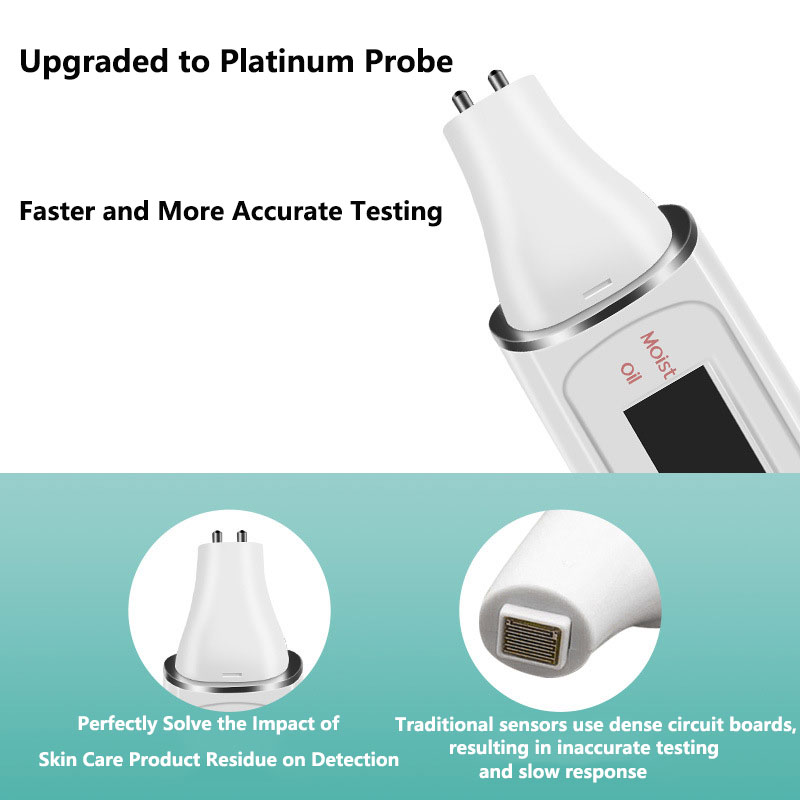 Analyseur de capteur de peau,  - Skin Moisture Analyzer Digital Detector avis et prix