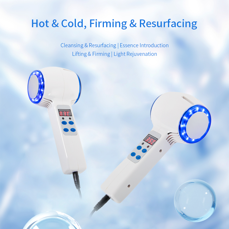 Appareil de beauté facial chau - Cold Warm Hammer Facial Machine avis et prix