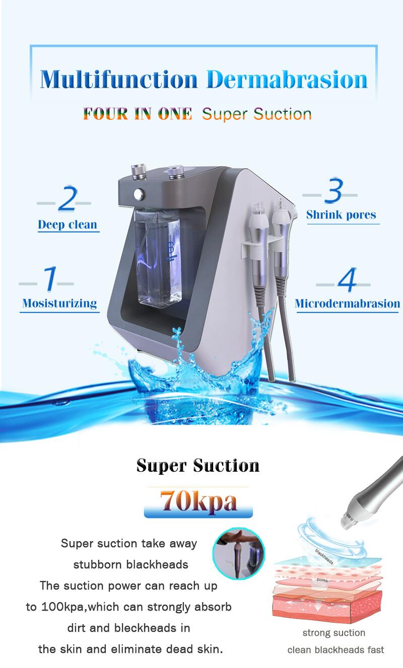 Appareil Hydra 4 en 1 pour pee - Hydra Dermabrasion Aqua Peel Machine avis et prix