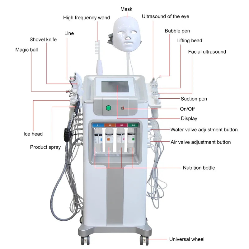 Appareil de soin du visage Hyd - Hydra Dermabrasion Aqua Peel Machine avis et prix