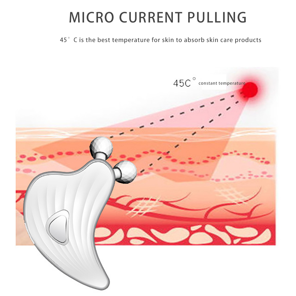Masseur Facial électrique à mi - Microcurrent Face Massager Gua Sha avis et prix