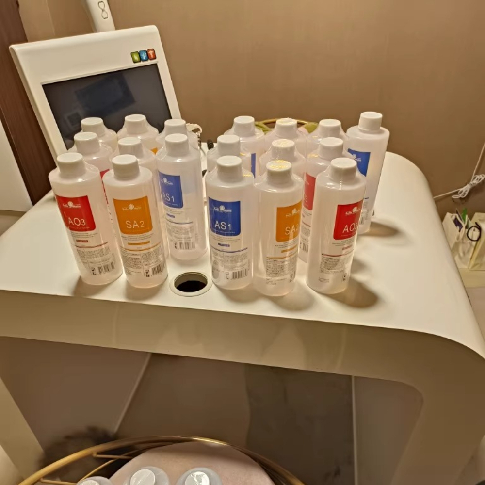 Sérum visage AS1 SA2 AO3, solu - Hydra Dermabrasion Aqua Peel Machine avis et prix