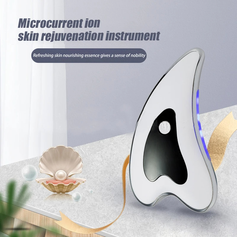 Machine de lifting du visage à - Microcurrent Face Massager Gua Sha avis et prix