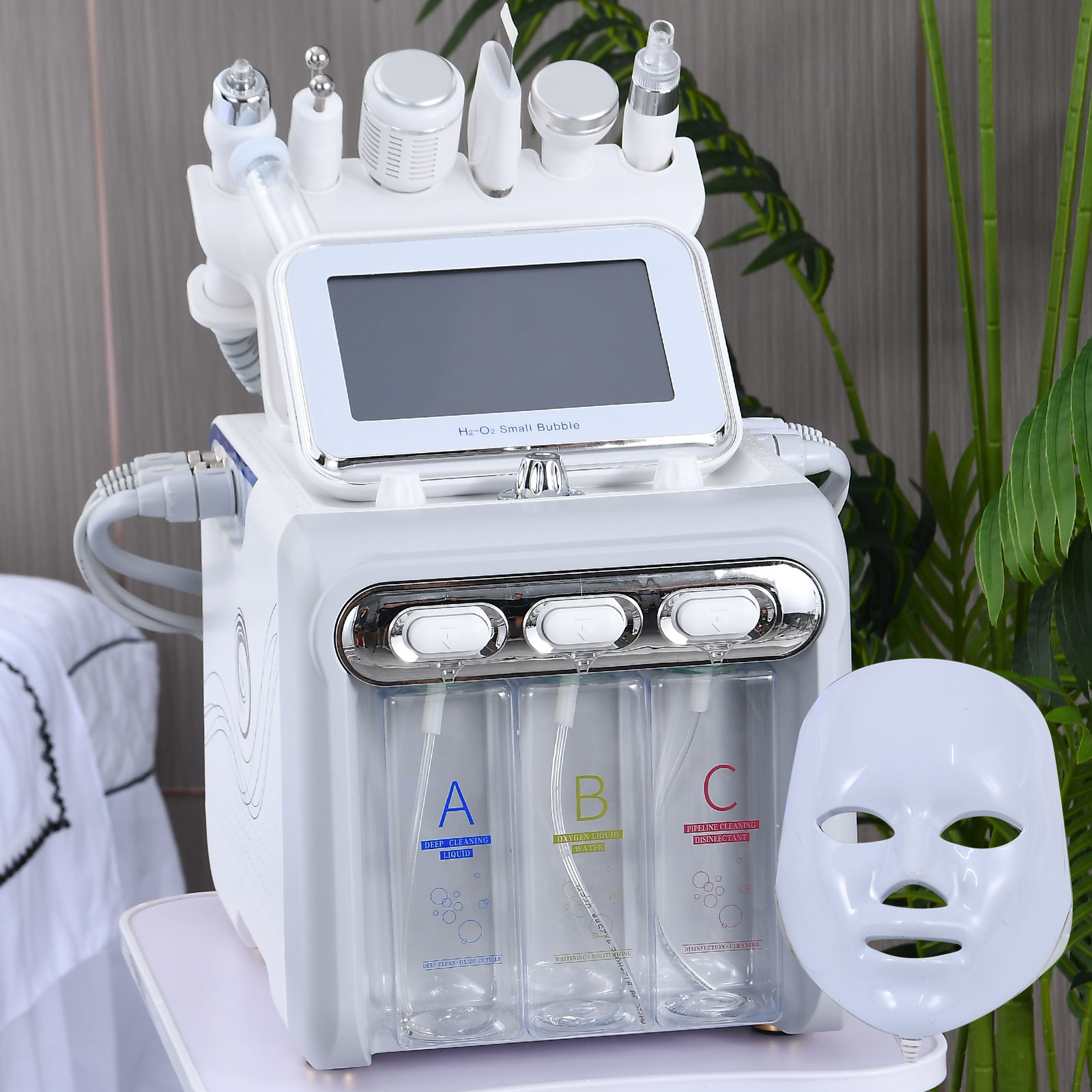 7 en 1 H2O2 beauté peau nettoy - Hydro Facial Machine 7 In 1 avis et prix