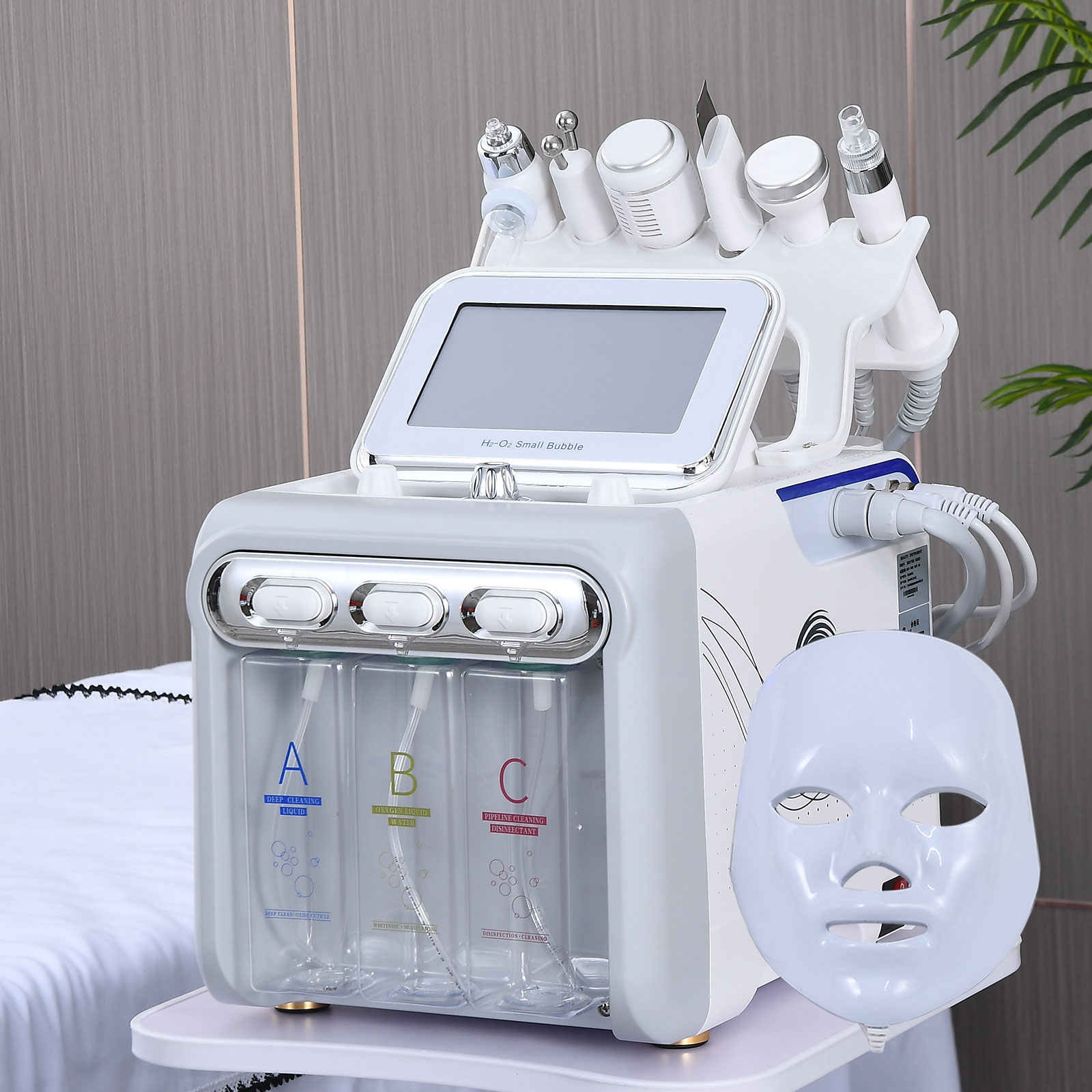 7 en 1 H2O2 beauté peau nettoy - Hydro Facial Machine 7 In 1 avis et prix