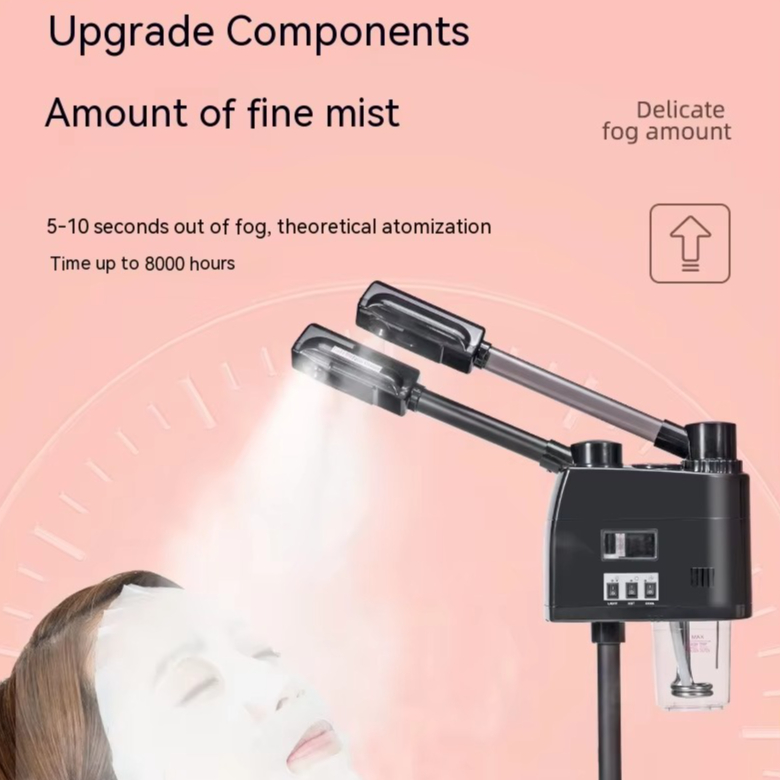 Appareil de soin du visage à v - Facial Steamer Nano Ionic Hot Mist avis et prix