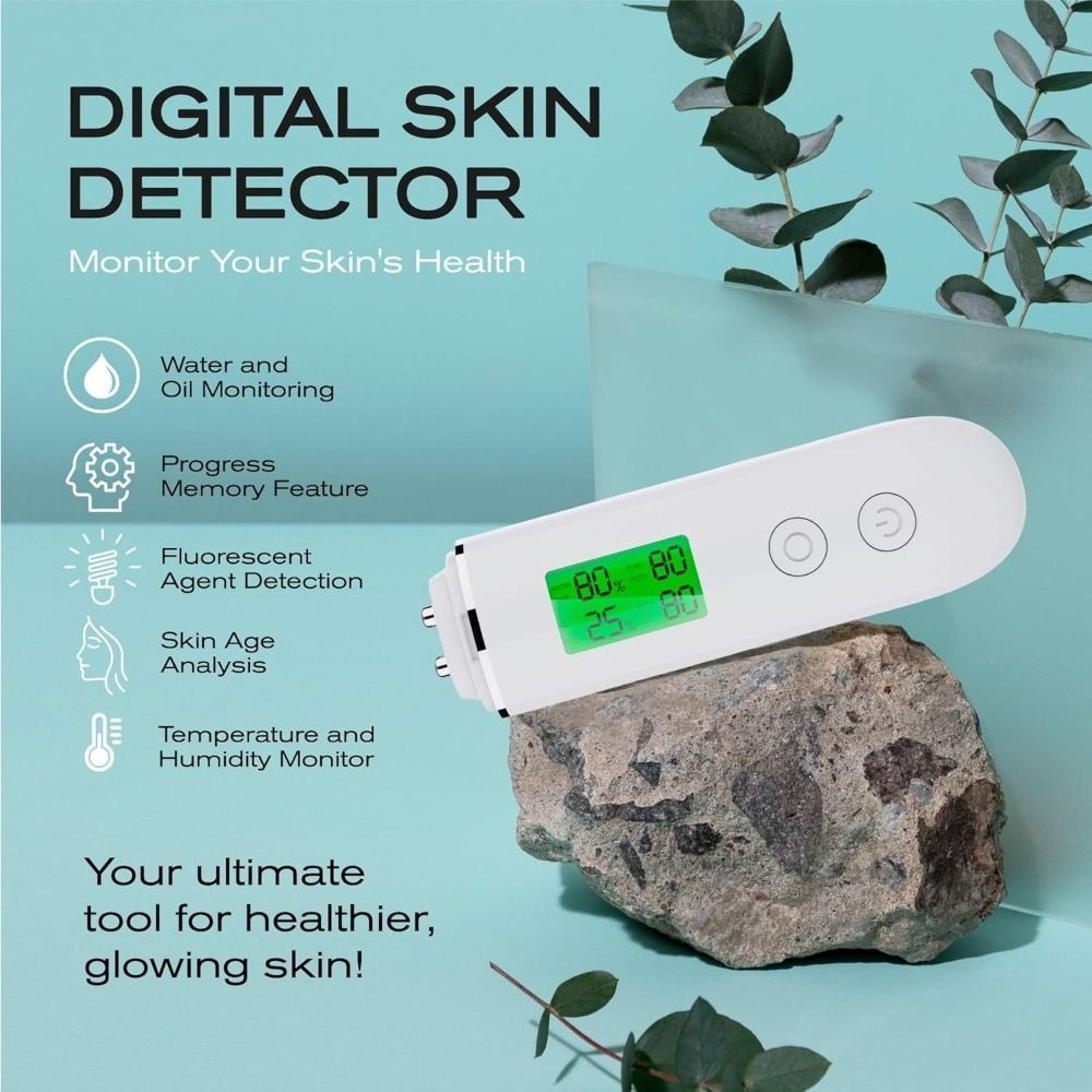 Analyseur de peau portable rec - Skin Moisture Analyzer Digital Detector avis et prix