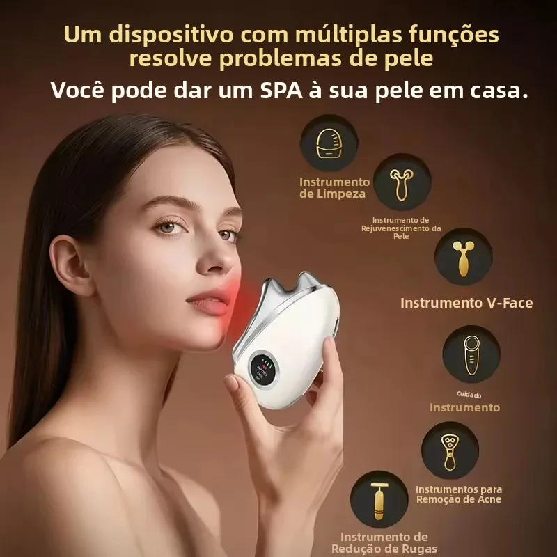 Appareil Gua Sha électrique po - Microcurrent Face Massager Gua Sha avis et prix