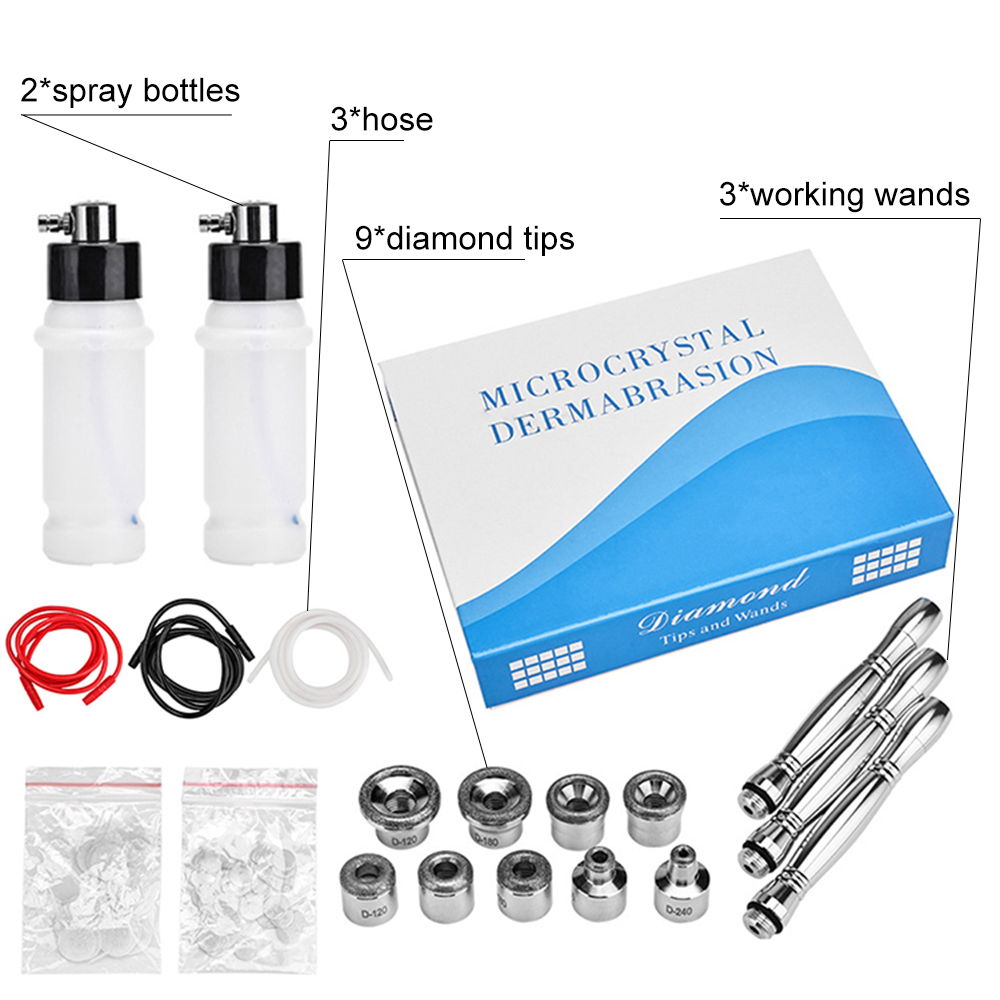 Professionnel 3 en 1 diamant M - Diamond Microdermabrasion Machine 3 In 1 avis et prix