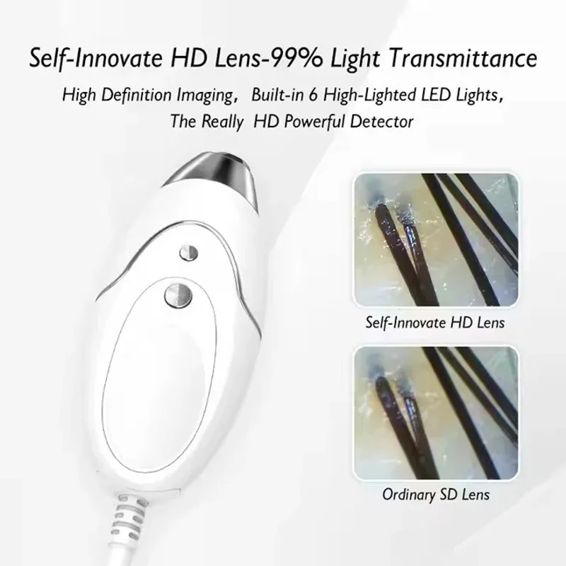 Analyseur de peau numérique HD - Skin Moisture Analyzer Digital Detector avis et prix