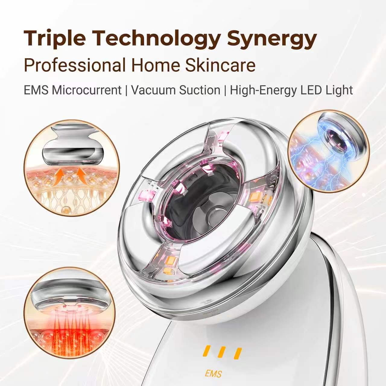 Appareil de massage facial 3-e - Microcurrent Face Massager Gua Sha avis et prix
