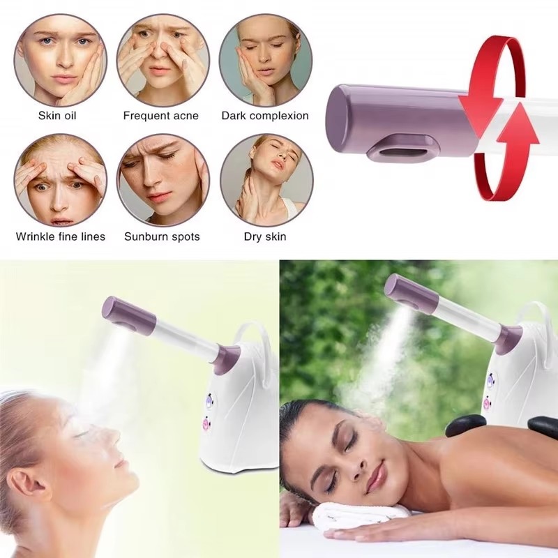 Appareil de soin du visage à u - Facial Steamer Nano Ionic Hot Mist avis et prix