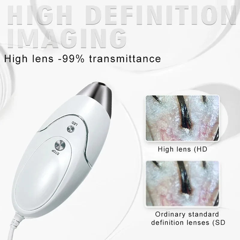 Analyseur de peau numérique HD - Skin Moisture Analyzer Digital Detector avis et prix