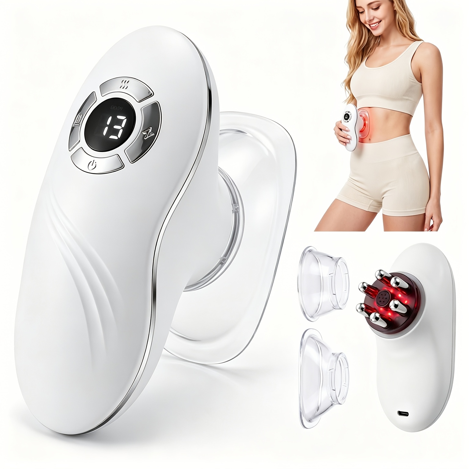 Masseur à ventouses électrique - Microcurrent Face Massager Gua Sha avis et prix