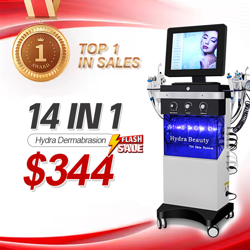 Appareil de salon 14 en 1 Hydr - Hydra Dermabrasion Aqua Peel Machine avis et prix