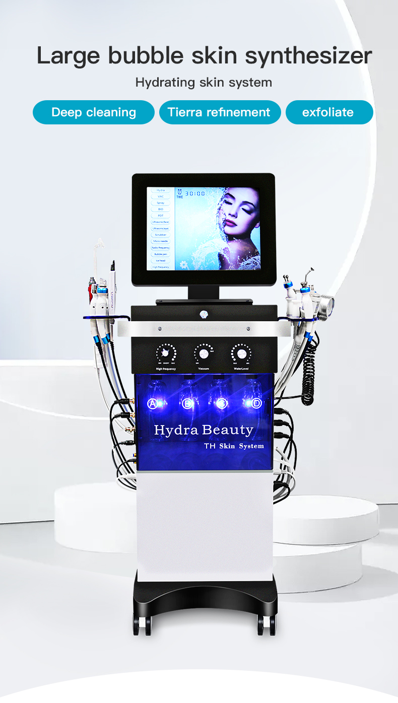 Appareil de salon 14 en 1 Hydr - Hydra Dermabrasion Aqua Peel Machine avis et prix