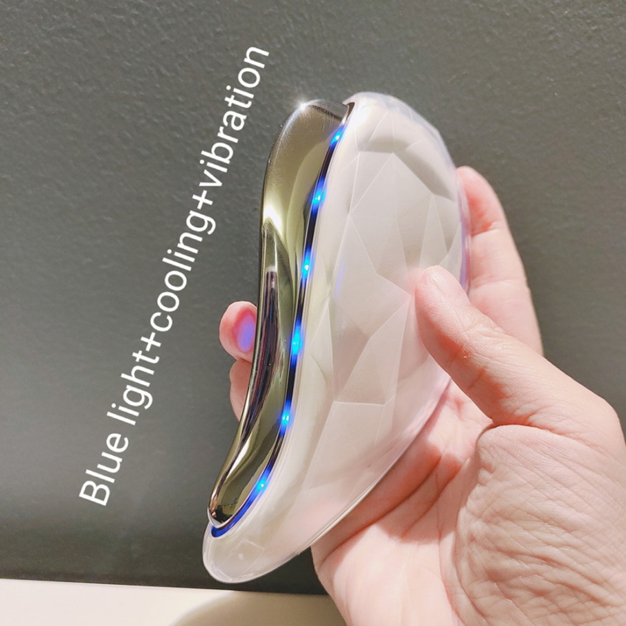 Masseur facial LED à micro-cou - Microcurrent Face Massager Gua Sha avis et prix