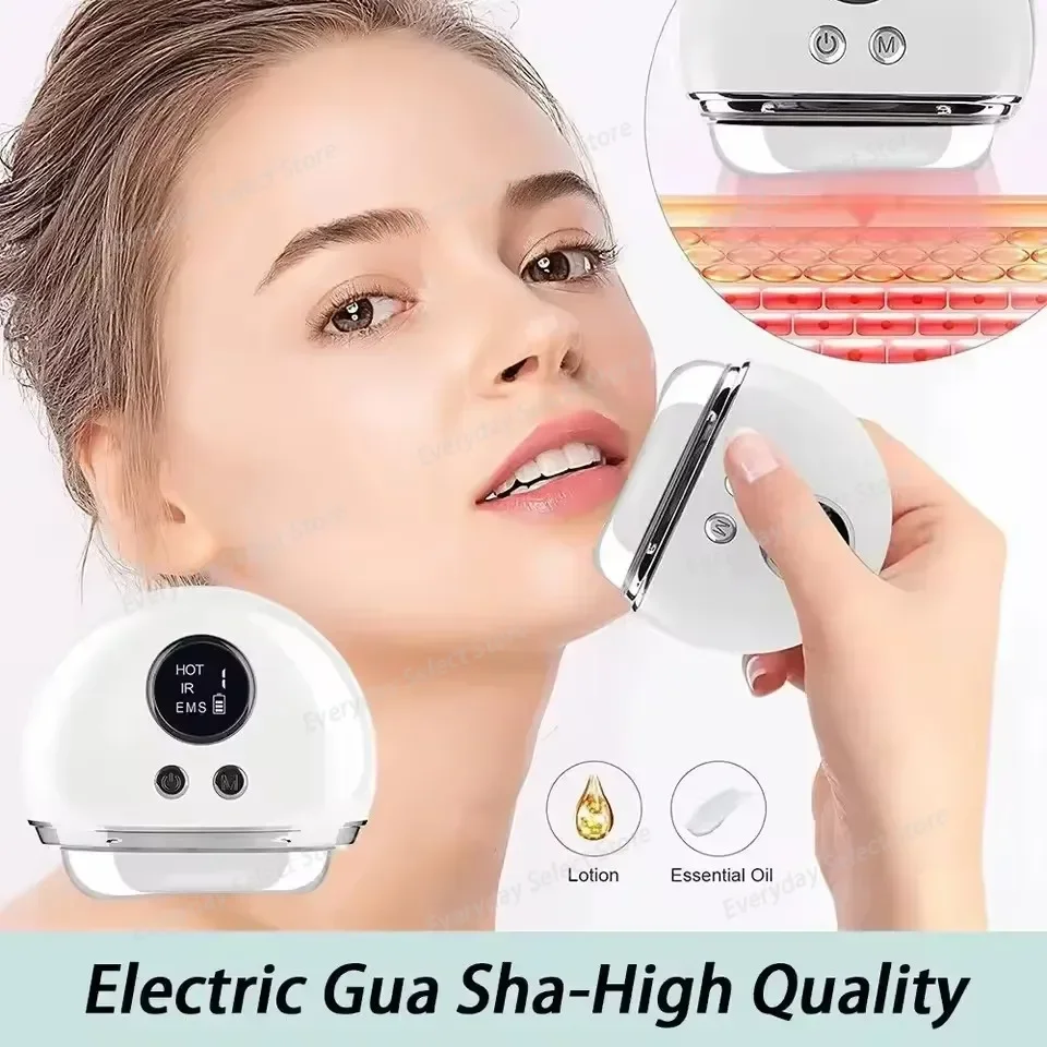 Planche de massage électrique  - Microcurrent Face Massager Gua Sha avis et prix