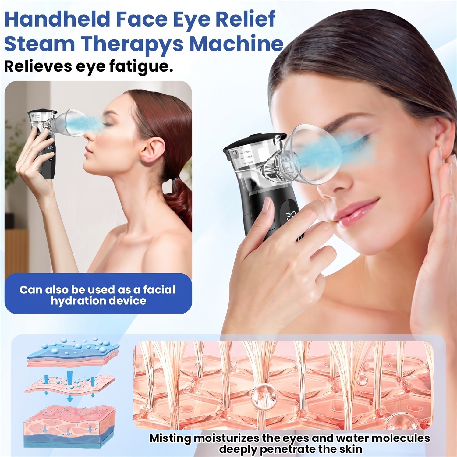 Vaporisateur facial nano-ioniq - Facial Steamer Nano Ionic Hot Mist avis et prix