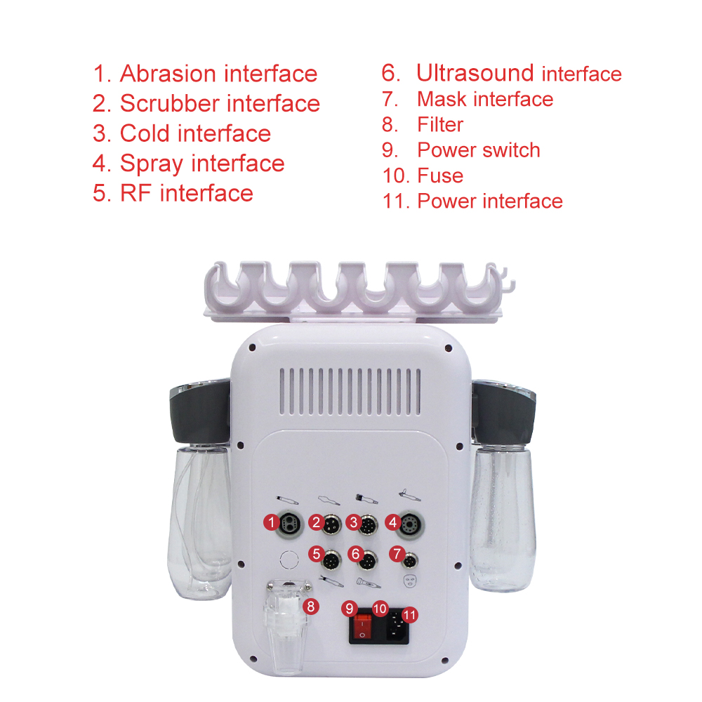 Machine de beauté du visage 7  - Hydro Facial Machine 7 In 1 avis et prix