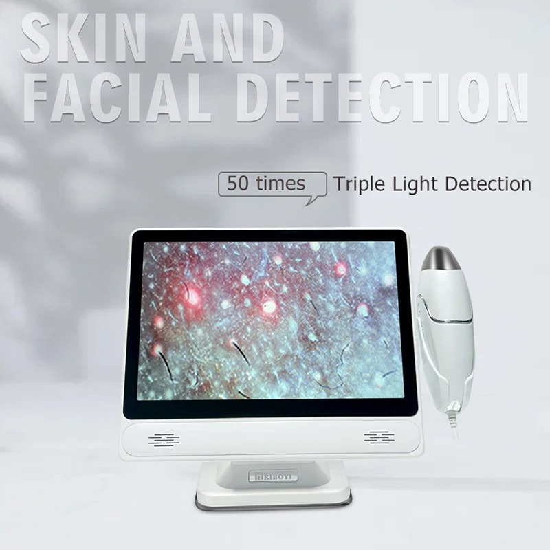 Analyseur de peau numérique HD - Skin Moisture Analyzer Digital Detector avis et prix