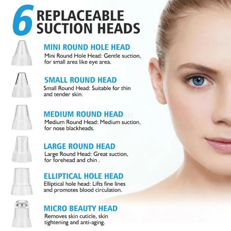 Extracteur de points noirs éle - Blackhead Remover Vacuum Suction avis et prix