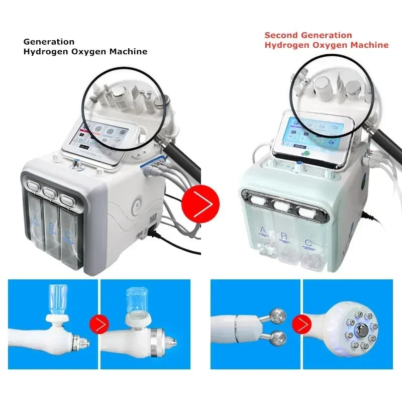 Nouveauté 7 en 1 H2O2 eau oxyg - Hydro Facial Machine 7 In 1 avis et prix