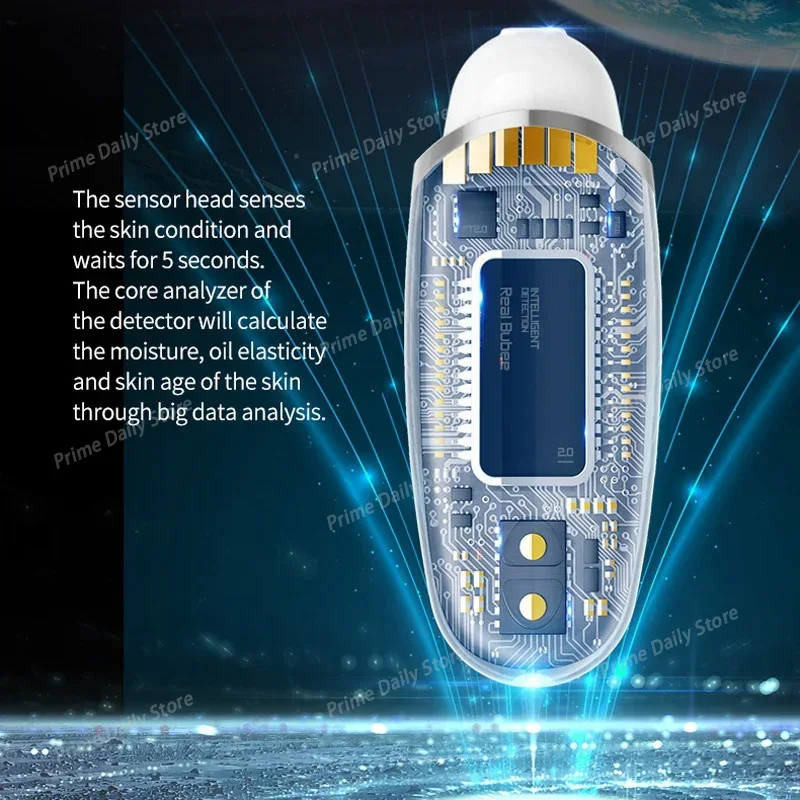 Analyseur de peau Real Bubee,  - Skin Moisture Analyzer Digital Detector avis et prix