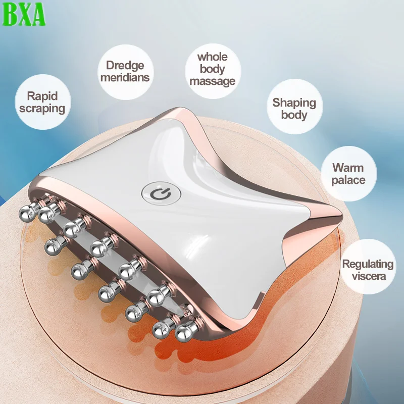 Masseur facial à micro-courant - Microcurrent Face Massager Gua Sha avis et prix