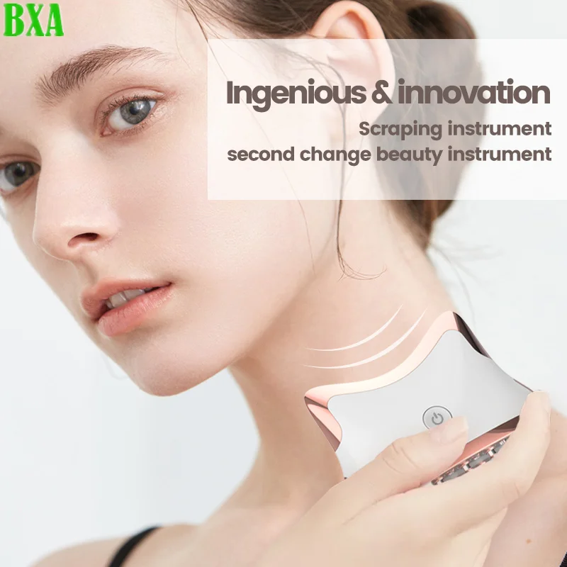 Masseur facial à micro-courant - Microcurrent Face Massager Gua Sha avis et prix