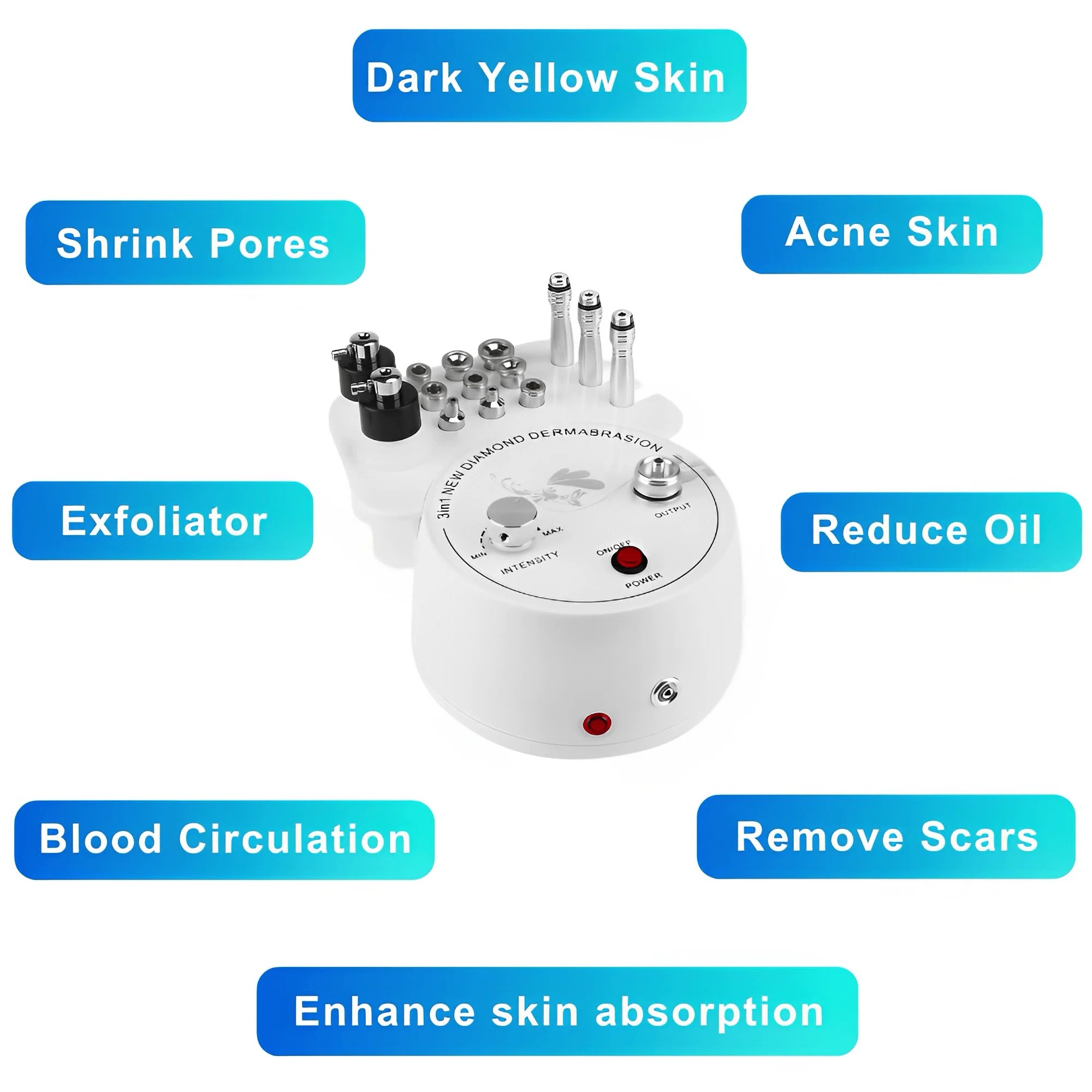 Machine de Microdermabrasion e - Diamond Microdermabrasion Machine 3 In 1 avis et prix